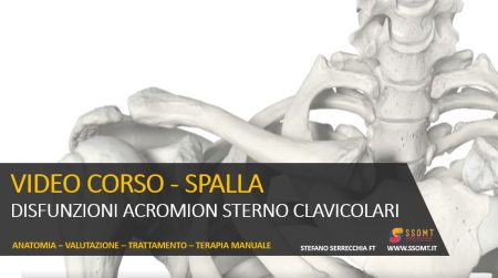 VIDEO CORSO - SPALLA DISFUNZIONI ACROMION STERNO CLAVICOLARI