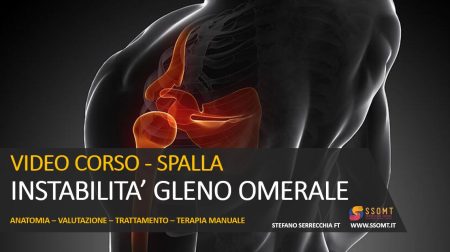 VIDEO CORSO - SPALLA INSTABILITA’ GLENO OMERALE